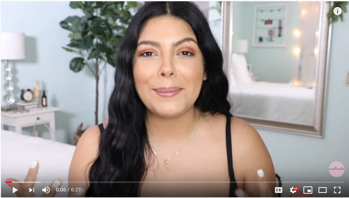 Women from Youtube showing bra options